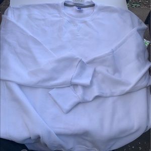 Russell Athletics White Sweater